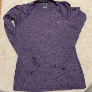 Champion workout top with thumb holes
